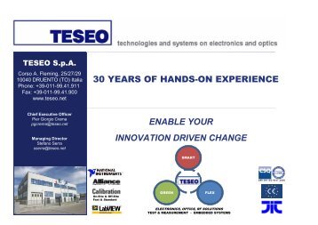 TESEO Systems - PennWell Buyer's Guide Listing Management ...