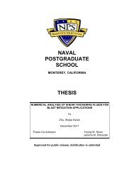 Numerical Analysis of Shear Thickening Fluids for Blast Mitigation ...