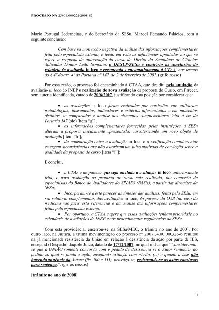 Parecer CNE/CES nº 129/2009, aprovado em 6 de maio de 2009