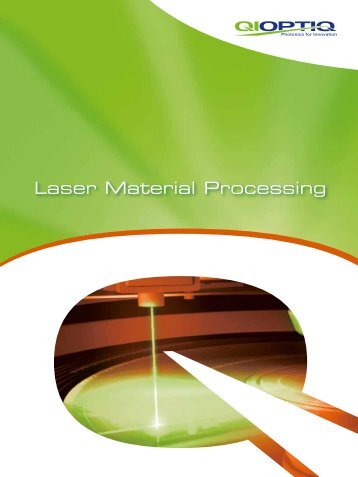 Download our brochure “Laser Material Processing” - Qioptiq