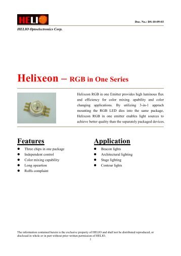 Helixeon - White Series