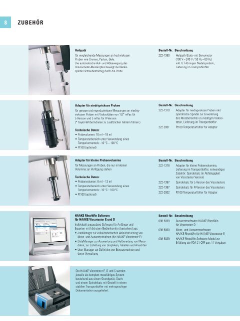 Wenn Benutzerfreundlichkeit zählt - Thermo Scientific