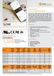 Download SLD60 Datasheet - ERG Lighting