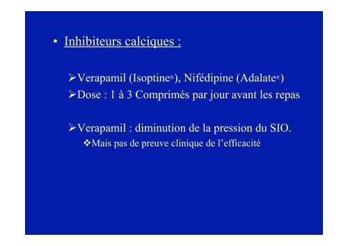 Achalasie de l'oesophage : les traitements - Hepato Web