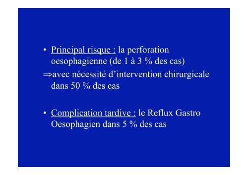 Achalasie de l'oesophage : les traitements - Hepato Web