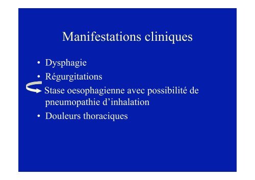 Achalasie de l'oesophage : les traitements - Hepato Web