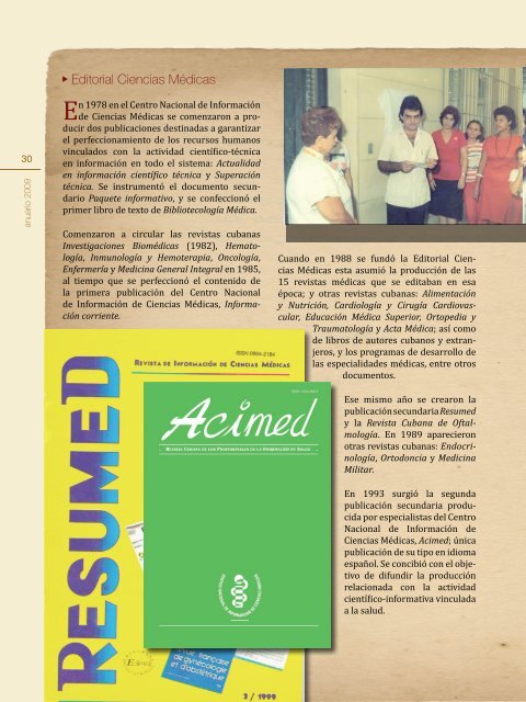 Memorias 1965 - Biblioteca Virtual en Salud de Cuba - Infomed