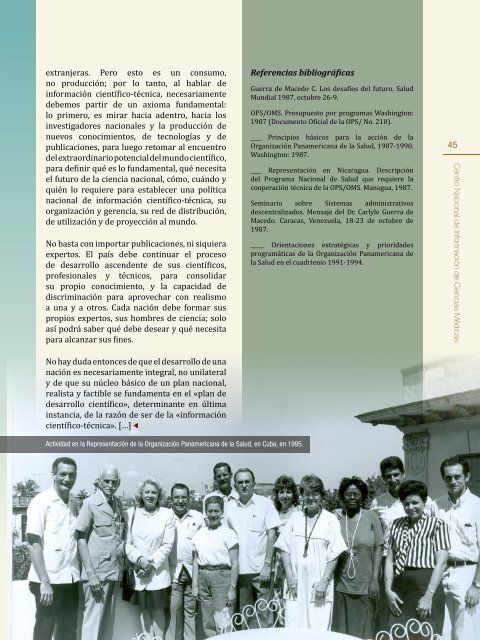 Memorias 1965 - Biblioteca Virtual en Salud de Cuba - Infomed