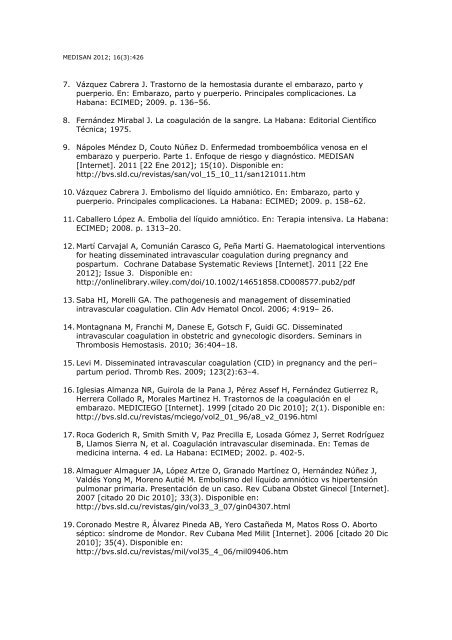 Hemostasia normal y coagulación intravascular diseminada en ...