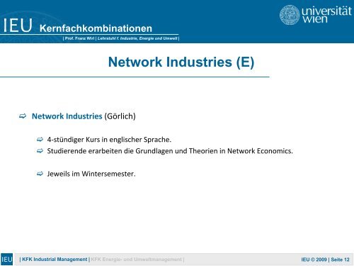 Kernfachkombinationen