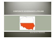 Corporate Governance in Poland - slides