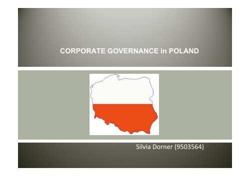 Corporate Governance in Poland - slides