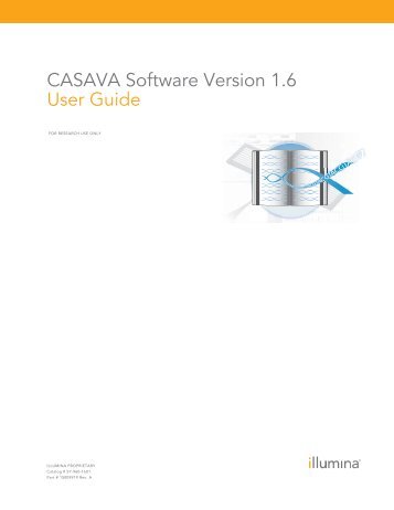 CASAVA Software Version 1.6 User Guide - Penn State Genome ...