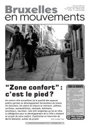 Bruxelles en Mouvements n°132 — 11 novembre 2004 - Inter ...