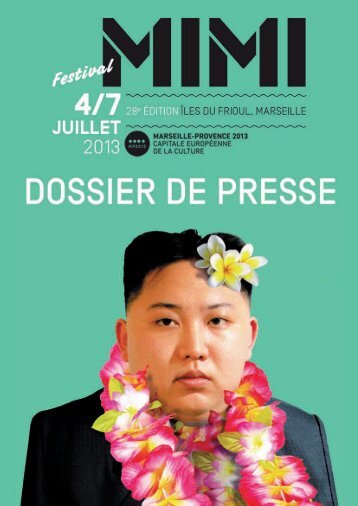 Télécharger le dossier de presse (PDF) - Marseille-Provence 2013