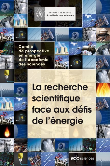 La recherche scientifique face aux défis de l'énergie - BibSciences.org