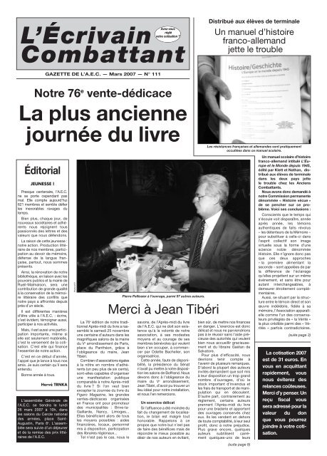 Aec 108 Association Des écrivains Combattants - 