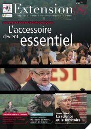 Extension[S] n°27 - Sciences Po Bordeaux