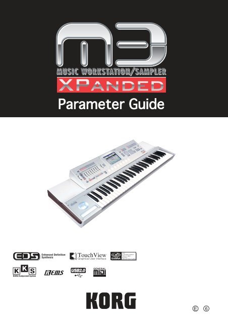 M3 XPanded Parameter Guide - Korg