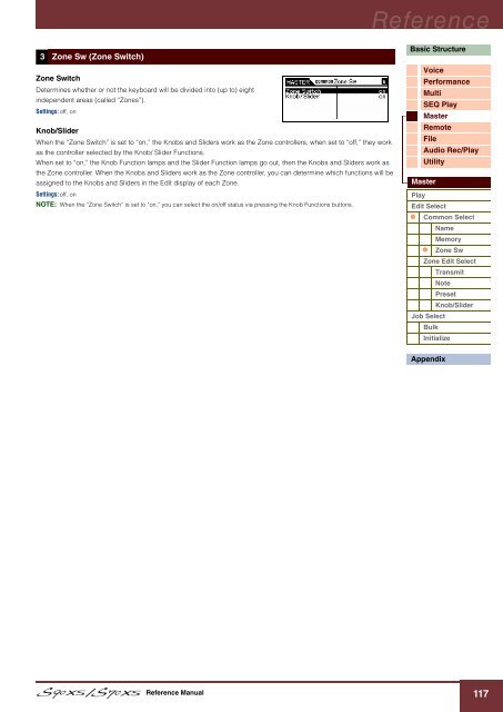 S90 XS/S70 XS Reference Manual - zZounds.com