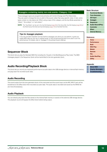 S90 XS/S70 XS Reference Manual - zZounds.com