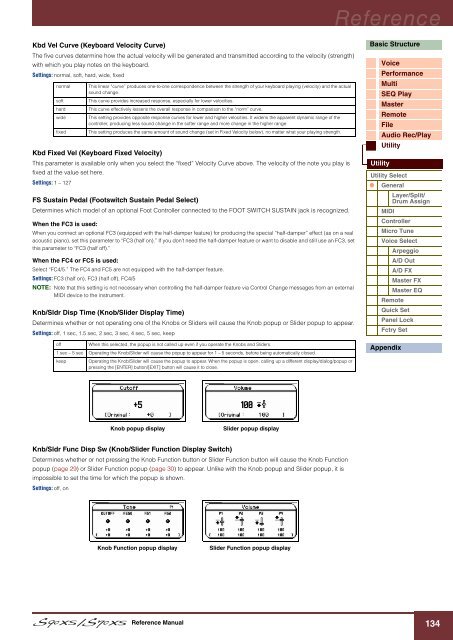 S90 XS/S70 XS Reference Manual - zZounds.com