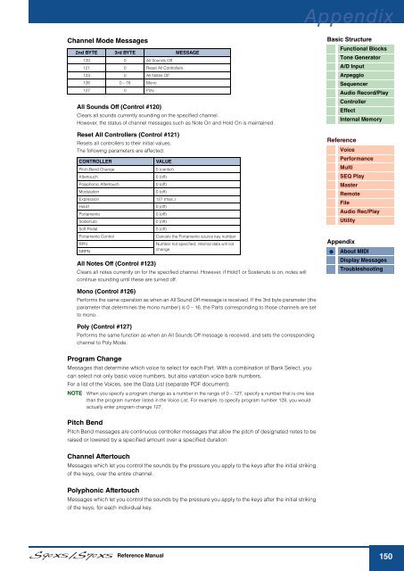 S90 XS/S70 XS Reference Manual - zZounds.com