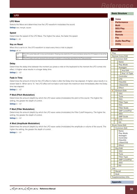 S90 XS/S70 XS Reference Manual - zZounds.com