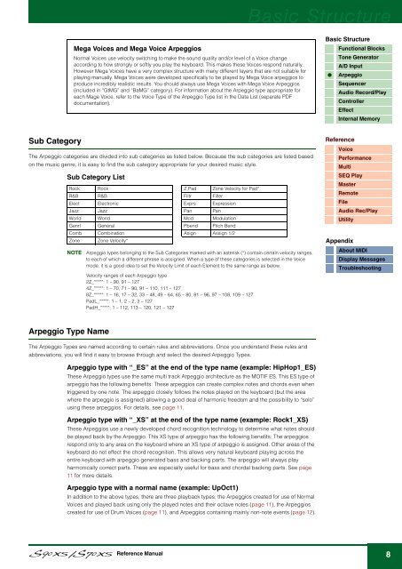 S90 XS/S70 XS Reference Manual - zZounds.com