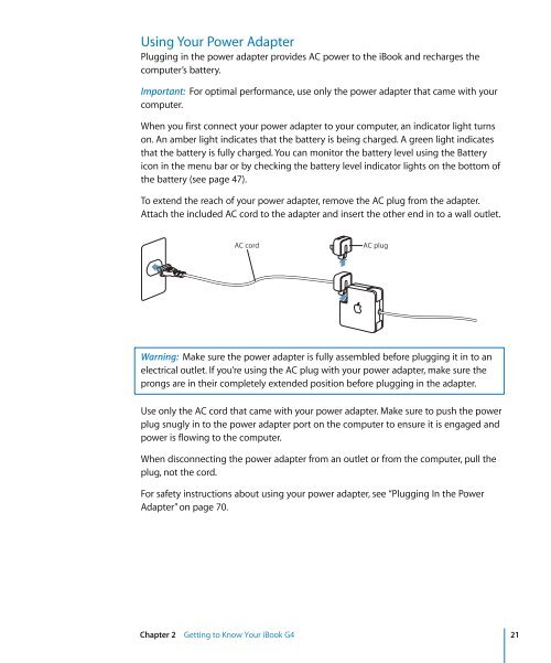 iBook G4 (Mid 2005) User's Guide (Manual) - zZounds.com