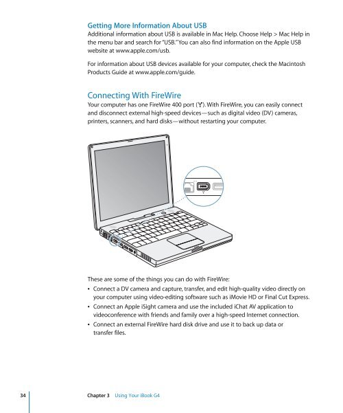 iBook G4 (Mid 2005) User's Guide (Manual) - zZounds.com