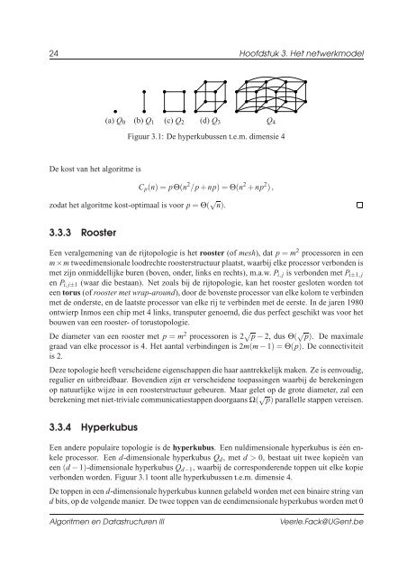 Algoritmen en Datastructuren III Partim: Parallelle algoritmen - caagt