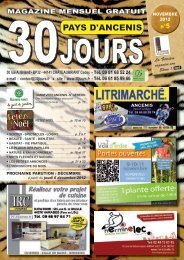 PAYS D'ANCENIS - 30 Jours