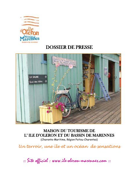 Site officiel : www.ile-oleron-marennes.com - Ile d'Oleron Tourisme