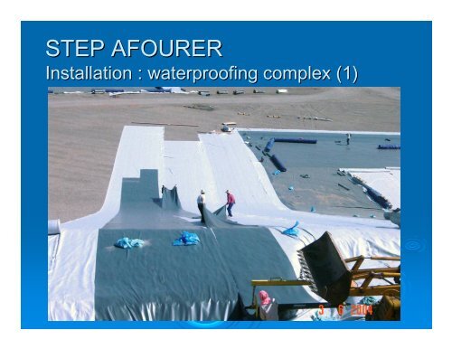 AFOURER - MAROC - Geosynthetica