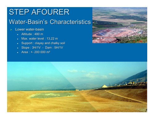 AFOURER - MAROC - Geosynthetica