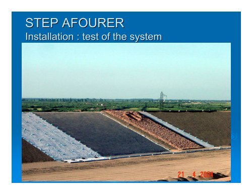 AFOURER - MAROC - Geosynthetica