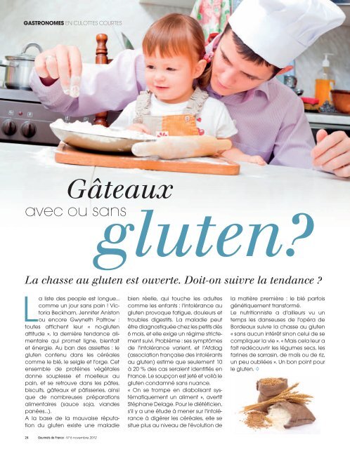 RÉDACTEUR EN CHEF - Gourmets de France