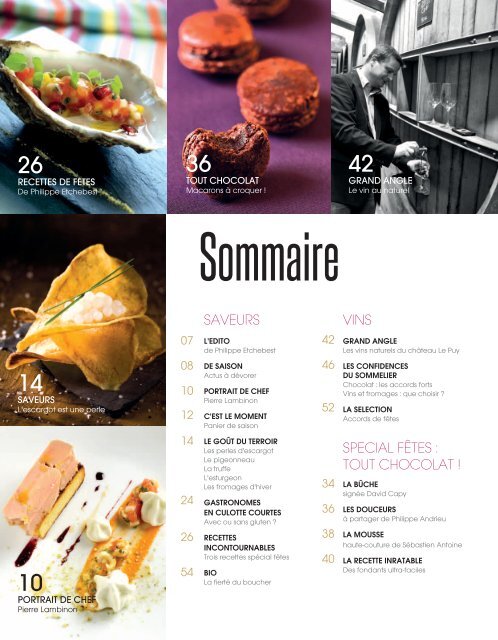 RÉDACTEUR EN CHEF - Gourmets de France