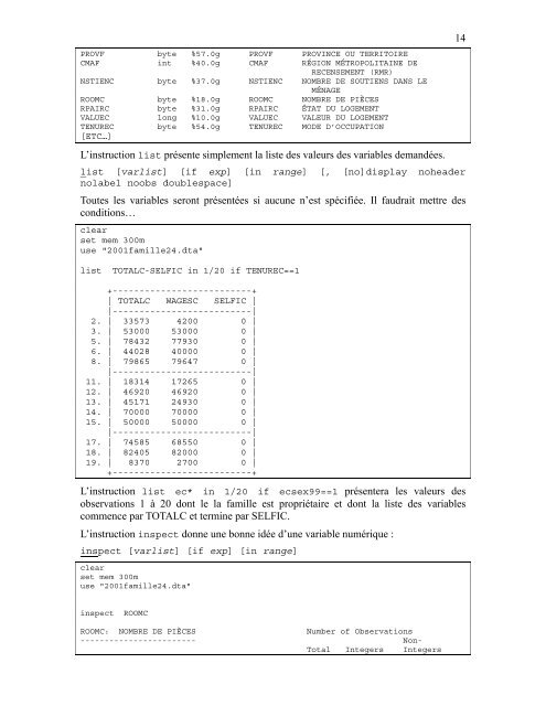 UNIVERSIT DU QUBEC MONTRAL - Laboratoire d'études de la ...