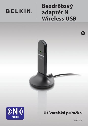 Použitie nástroja Belkin Wireless Networking Utility