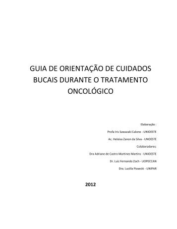 Guias de Orientação - Unioeste