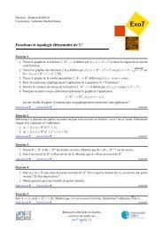 Fonctions et topologie élémentaire de R^n - Exo7 - Emath.fr