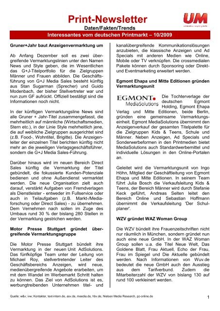 Print-Newsletter