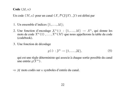 Canaux bruités et lutte contre le bruit 1. Introduction 2 ... - Montefiore