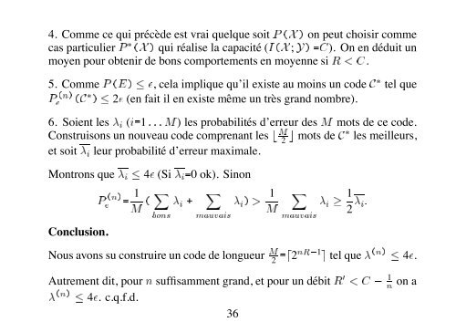 Canaux bruités et lutte contre le bruit 1. Introduction 2 ... - Montefiore