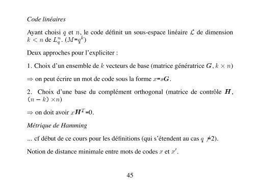 Canaux bruités et lutte contre le bruit 1. Introduction 2 ... - Montefiore