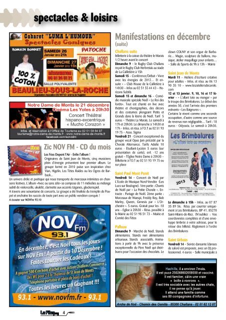 Noroît Vendéen - DÉCEMBRE 2012 - N°68 - Le FiLON MAG