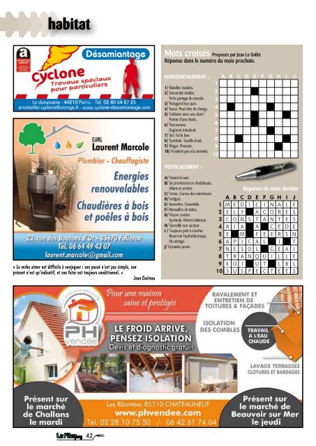 Noroît Vendéen - DÉCEMBRE 2012 - N°68 - Le FiLON MAG