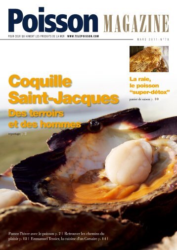 Coquille Saint-Jacques - Les Parcs Saint Kerber